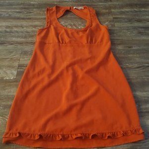 Women's medium Love 21 Orange Dress